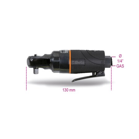 Beta Baby Reversible Air Ratchet, 1/4" 19210001